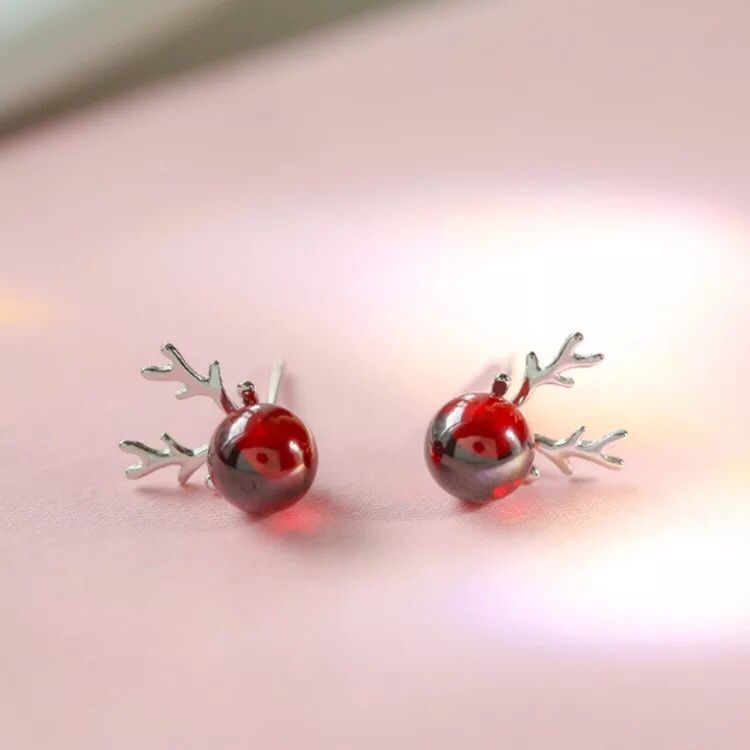 Elk Shaped Earrings