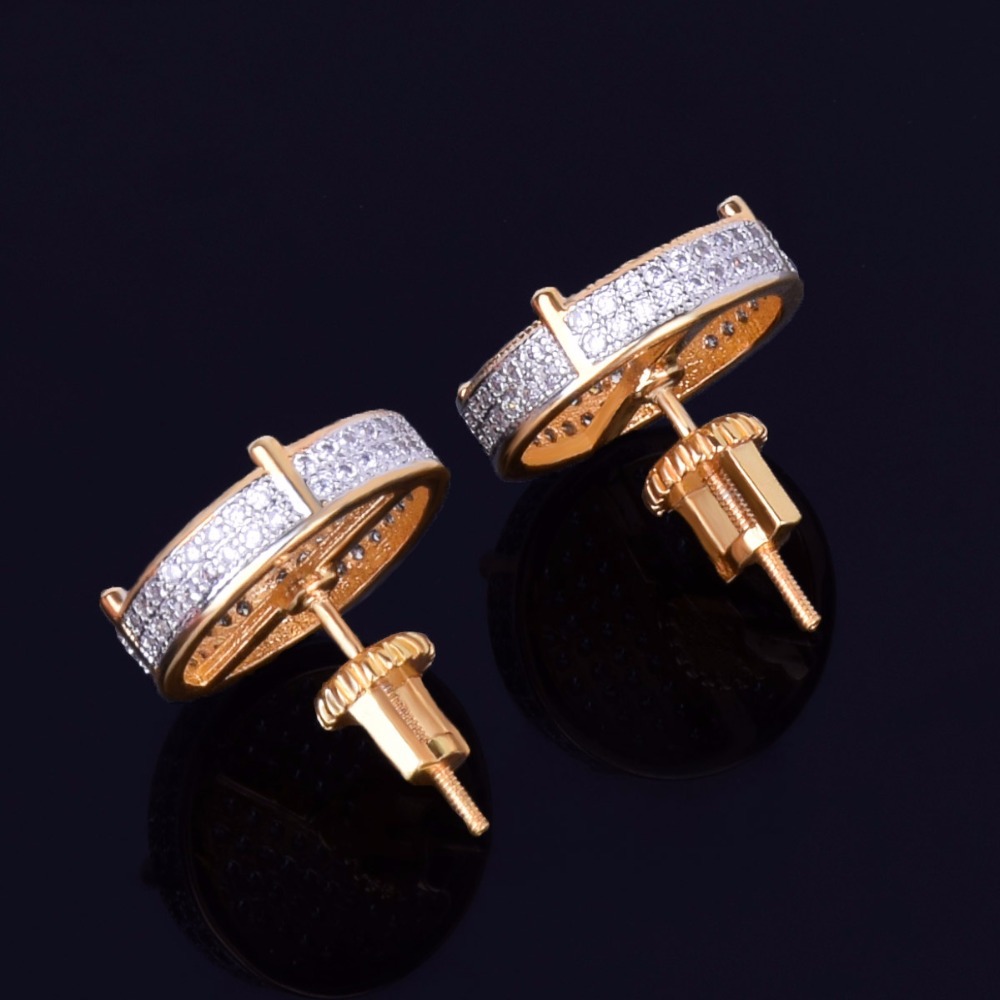 Elegant Round Ear Studs