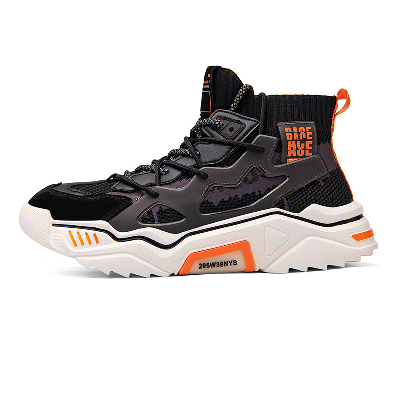 High-Top Fashion Sneakers