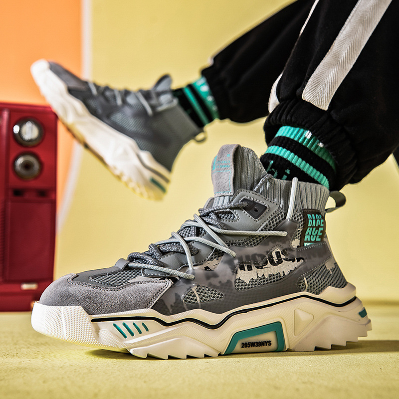 Fashionable High-Top Sneakers