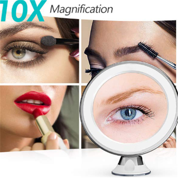 LED Makeup Mirror Front View