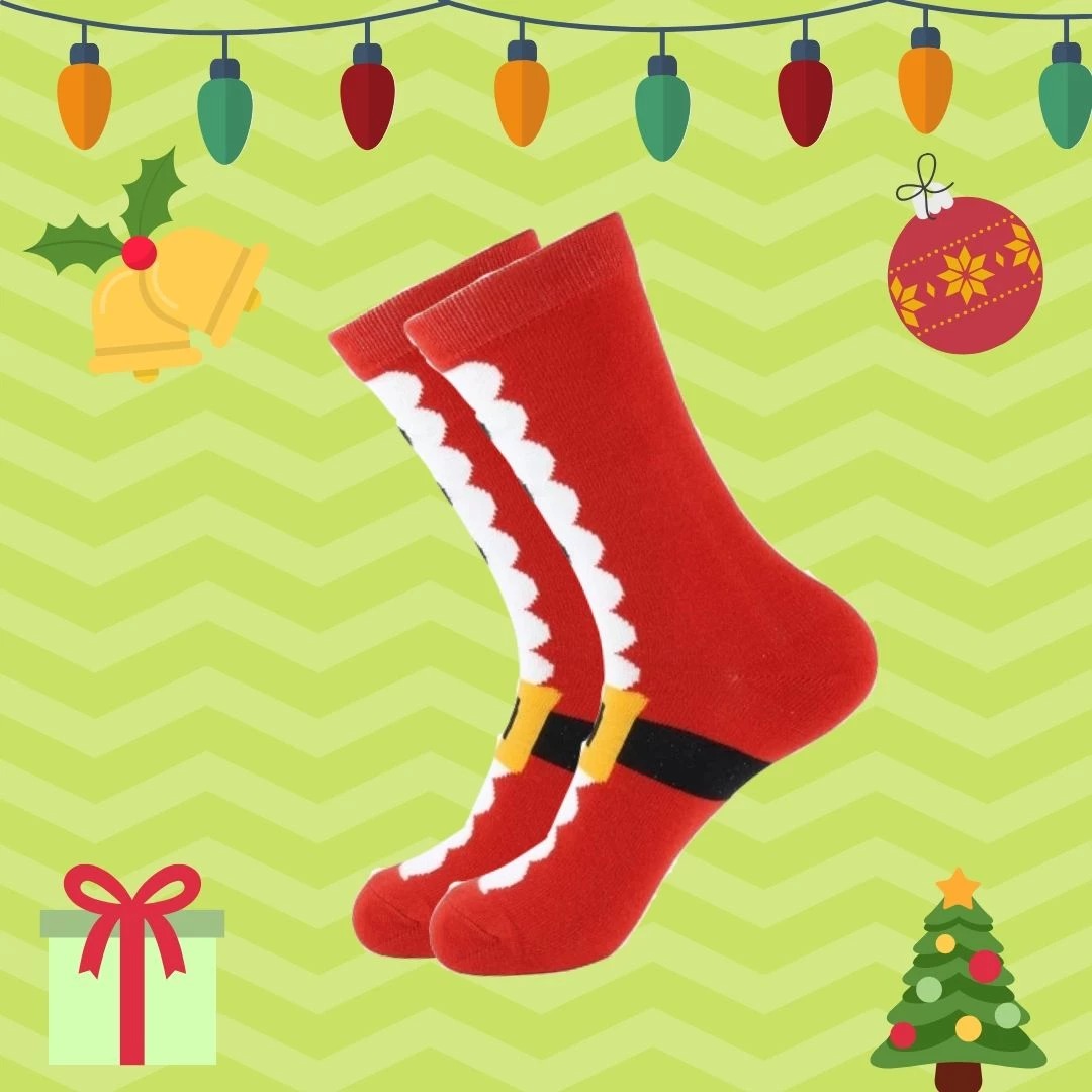Santa Socks Image 1
