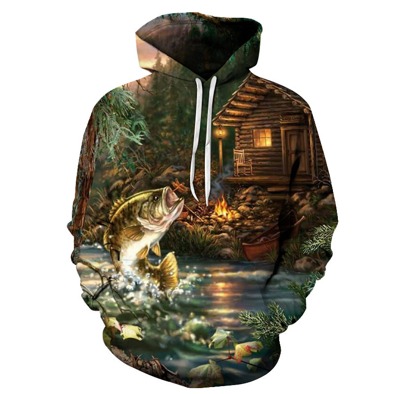 Hooded Sweatshirt Back View