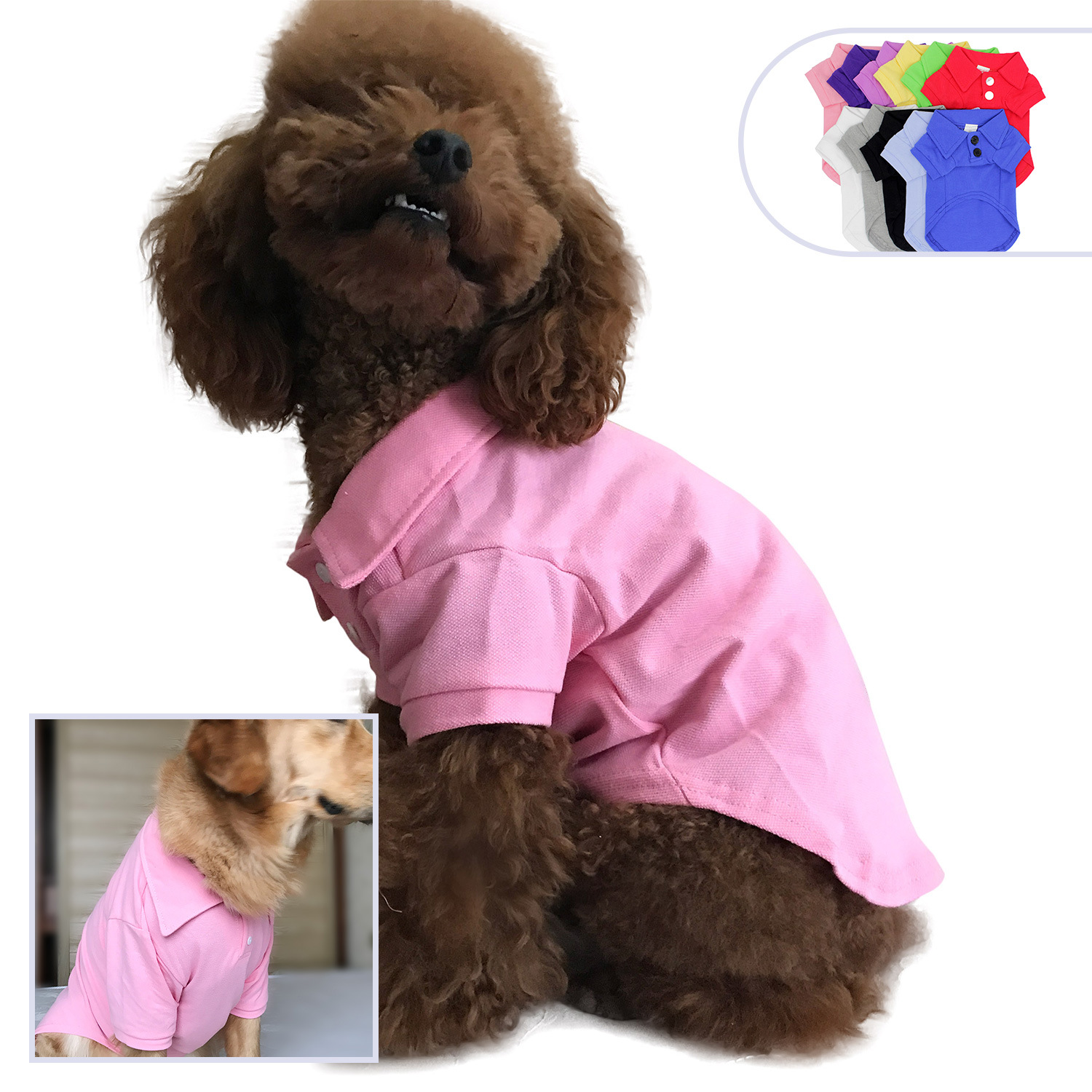 Comfortable Dog Polo Shirt