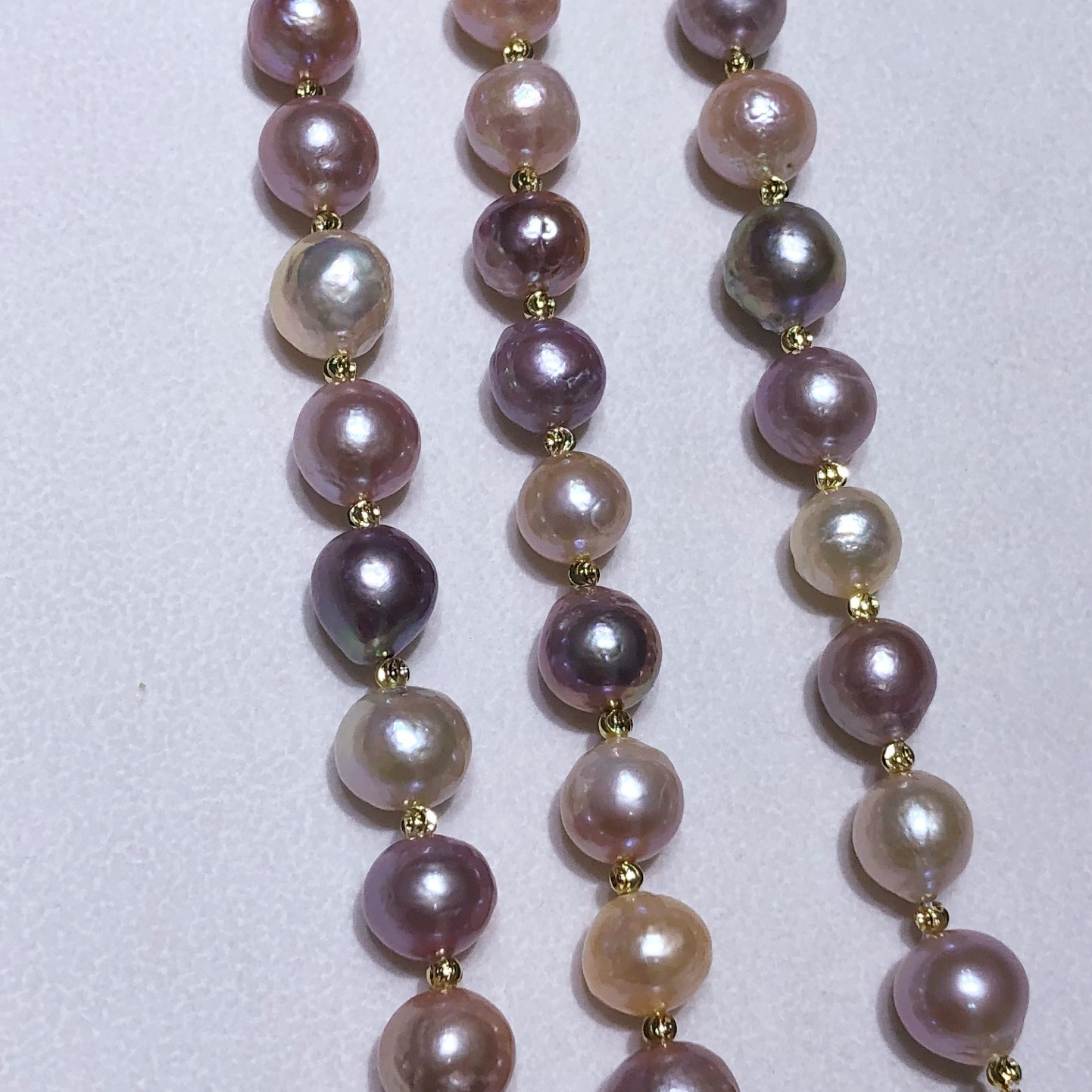 Close-up of Baroque Pearls