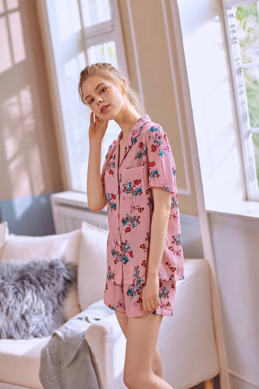 Cotton Short Sleeve Set 4