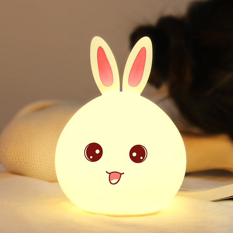 Cute Colorful Silicone Lamp