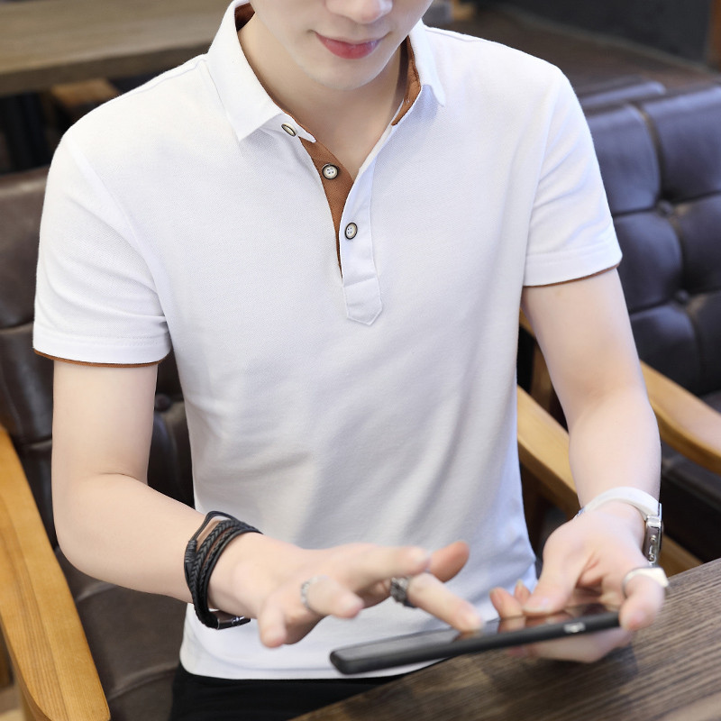 Men's Casual Short Sleeve Polo Shirt Image 2