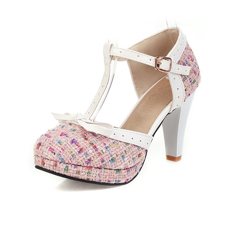 Versatile High-Heeled Sandals