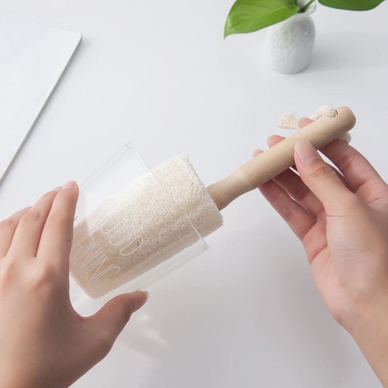 Loofah Cup Brush Image 3
