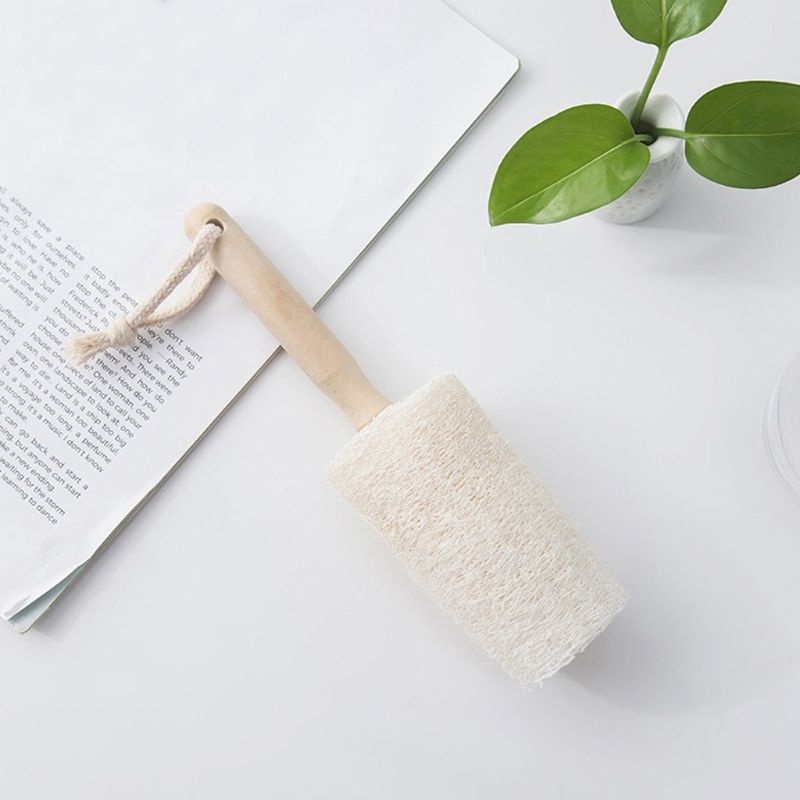 Loofah Cup Brush Image 1