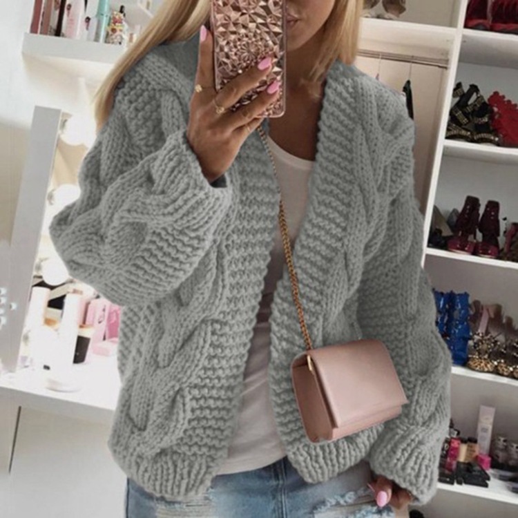 Purple Cardigan