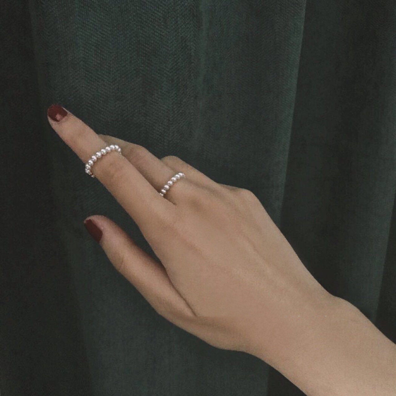 Elegant Pearl Ring Design