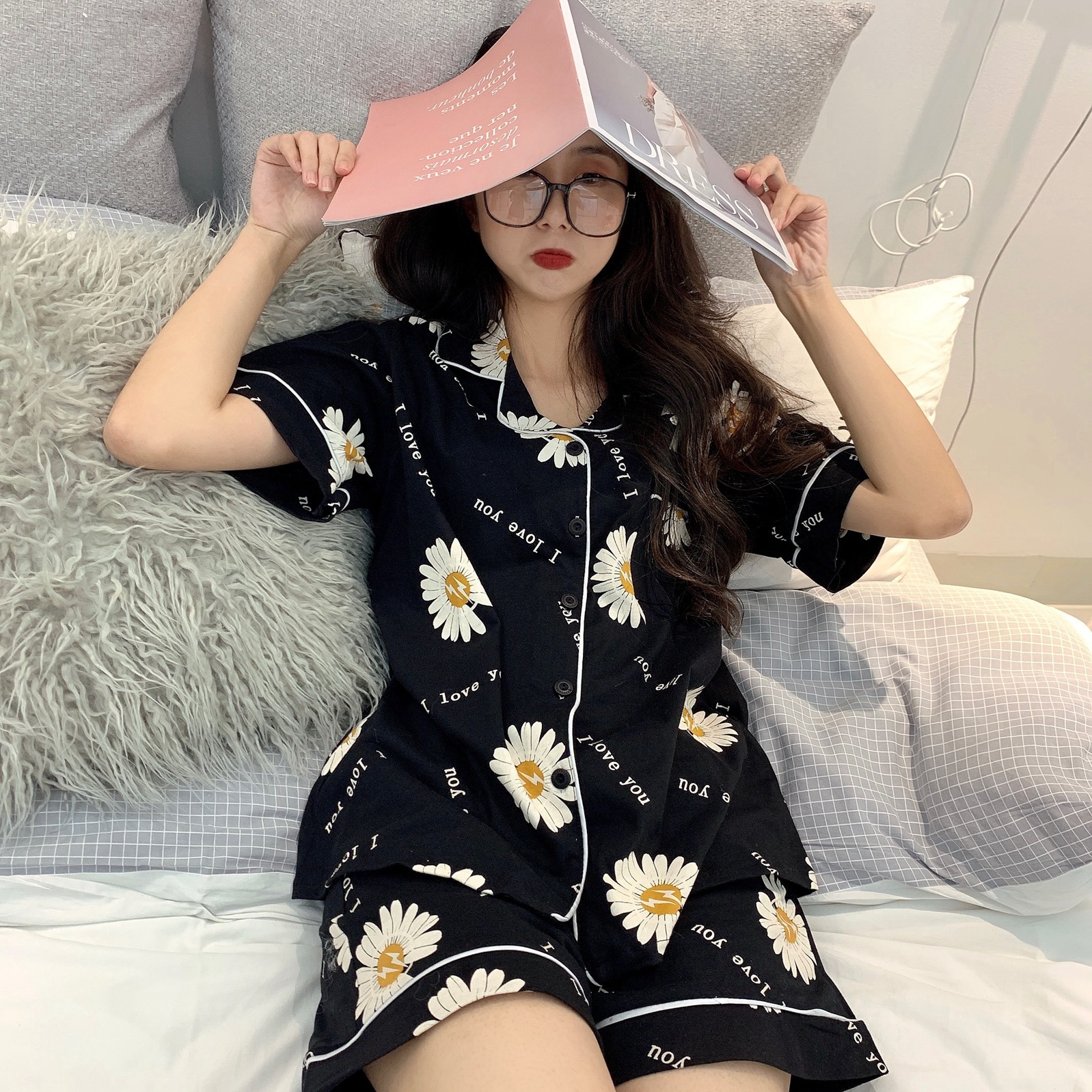 Daisy Pajama Set Image 5