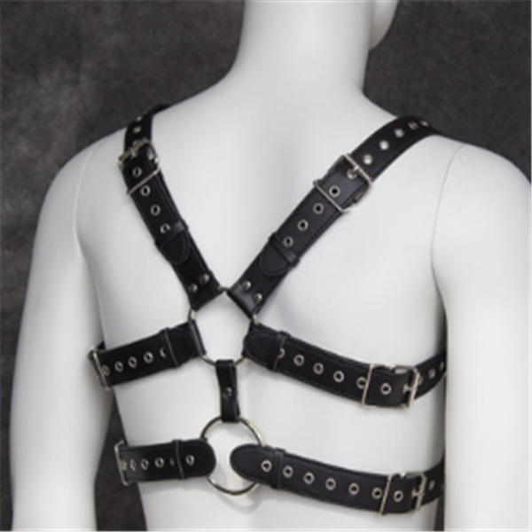 Leather Chest Strap Image 3