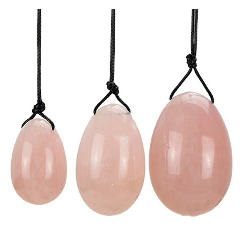 Natural Rose Quartz Egg 1