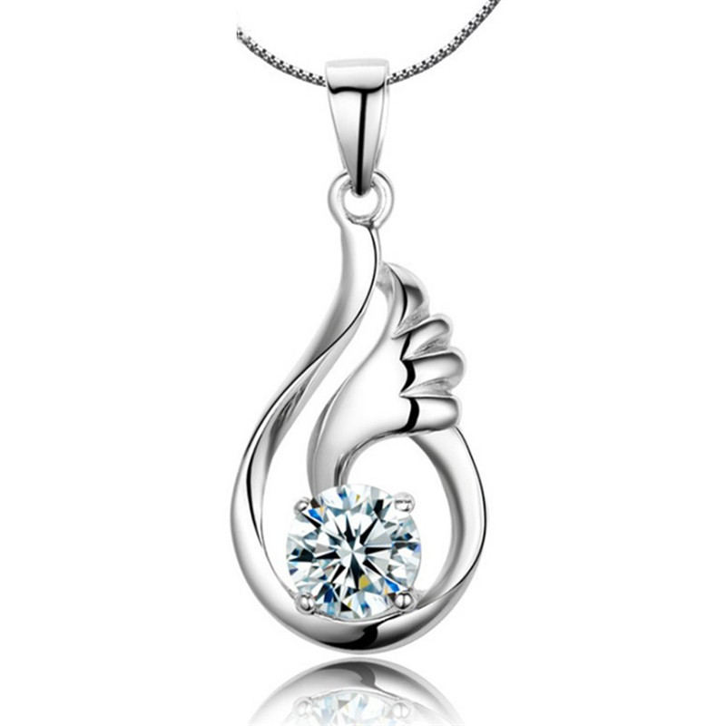 Angel Wings Pendant Necklace