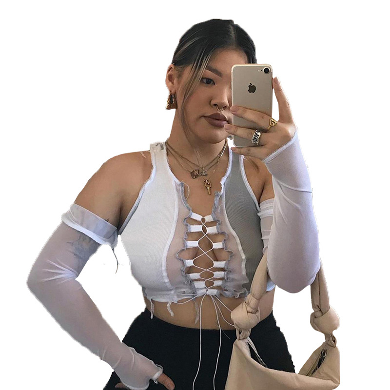 Trendy Mesh T-Shirt