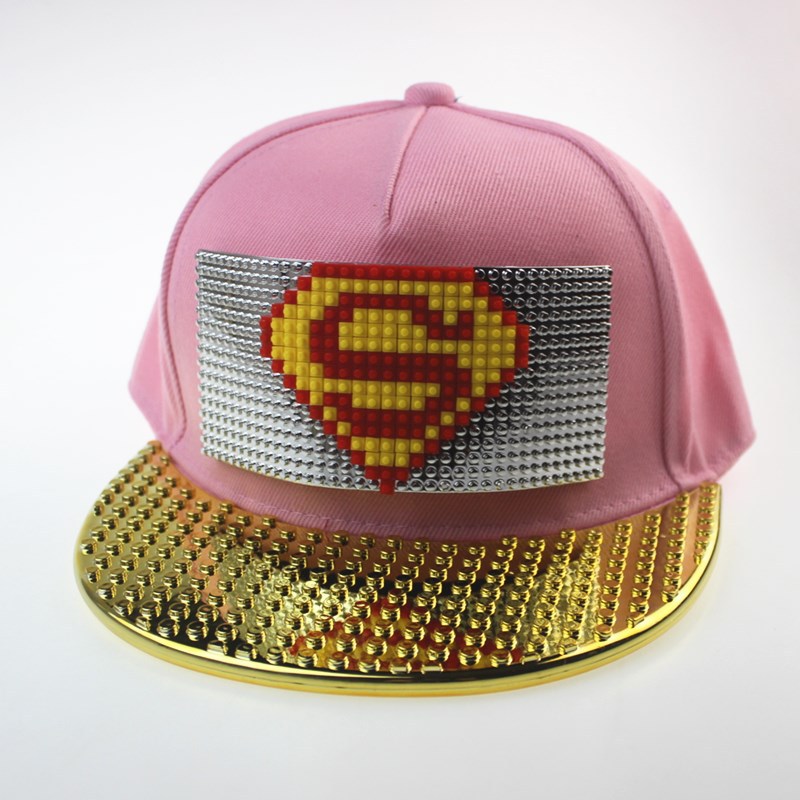 DIY Building Block Hat Gold