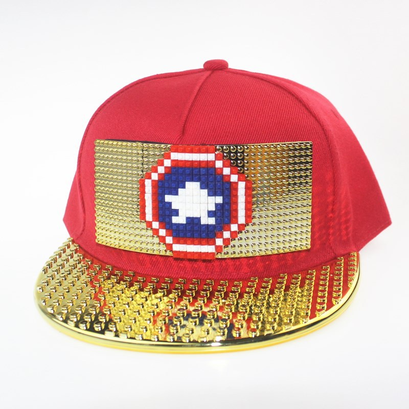 DIY Building Block Hat Silver