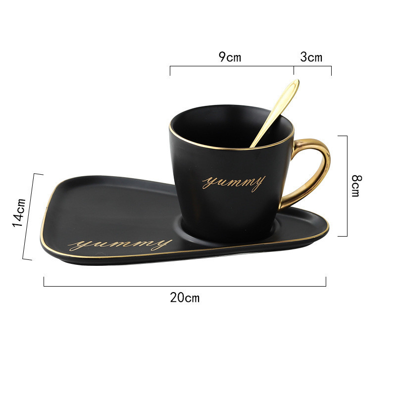 Design elegante del set in ceramica