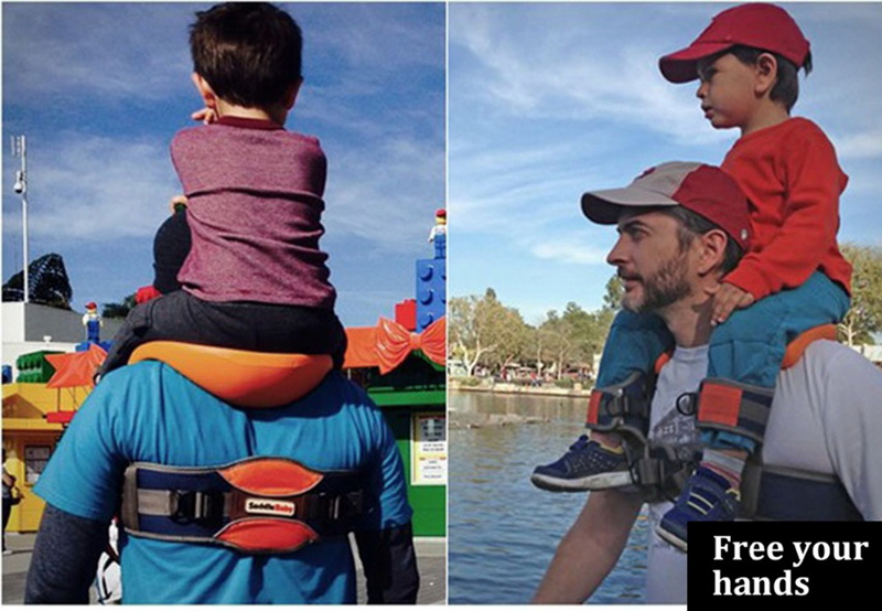 宝宝马鞍肩, 背带儿童肩座 - Bild 3