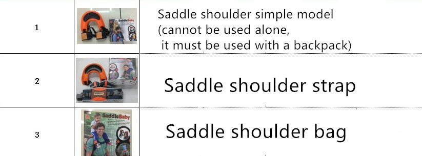 宝宝马鞍肩, 背带儿童肩座 - Bild 1