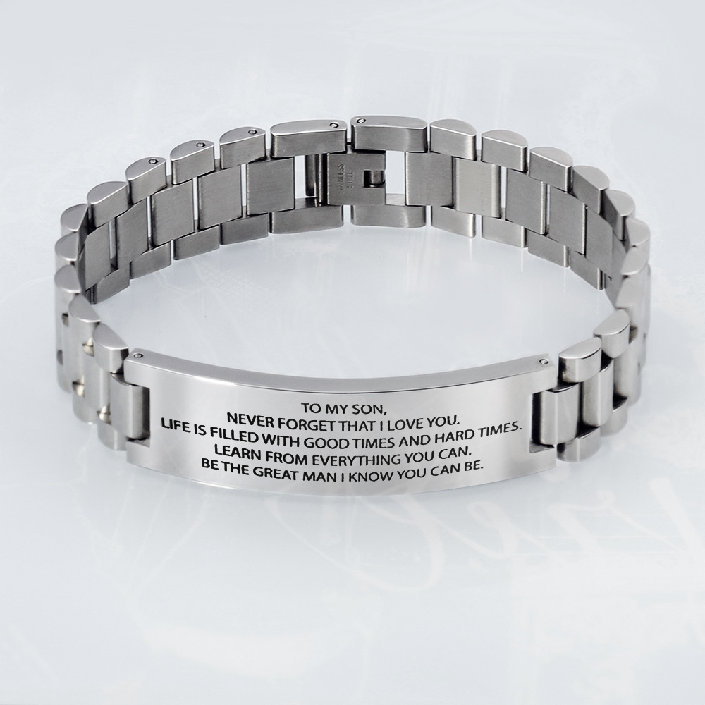 Engraved Bracelet Display