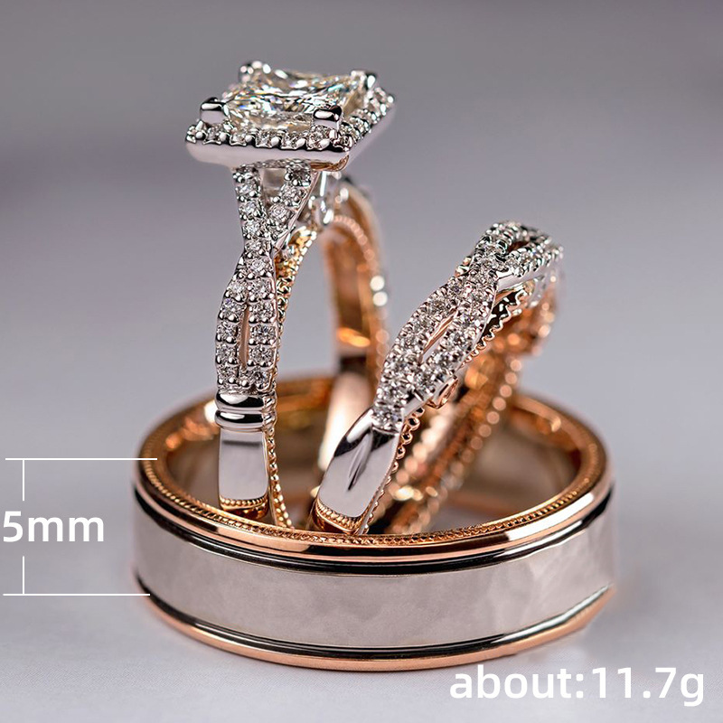 Elegant Zircon Ring