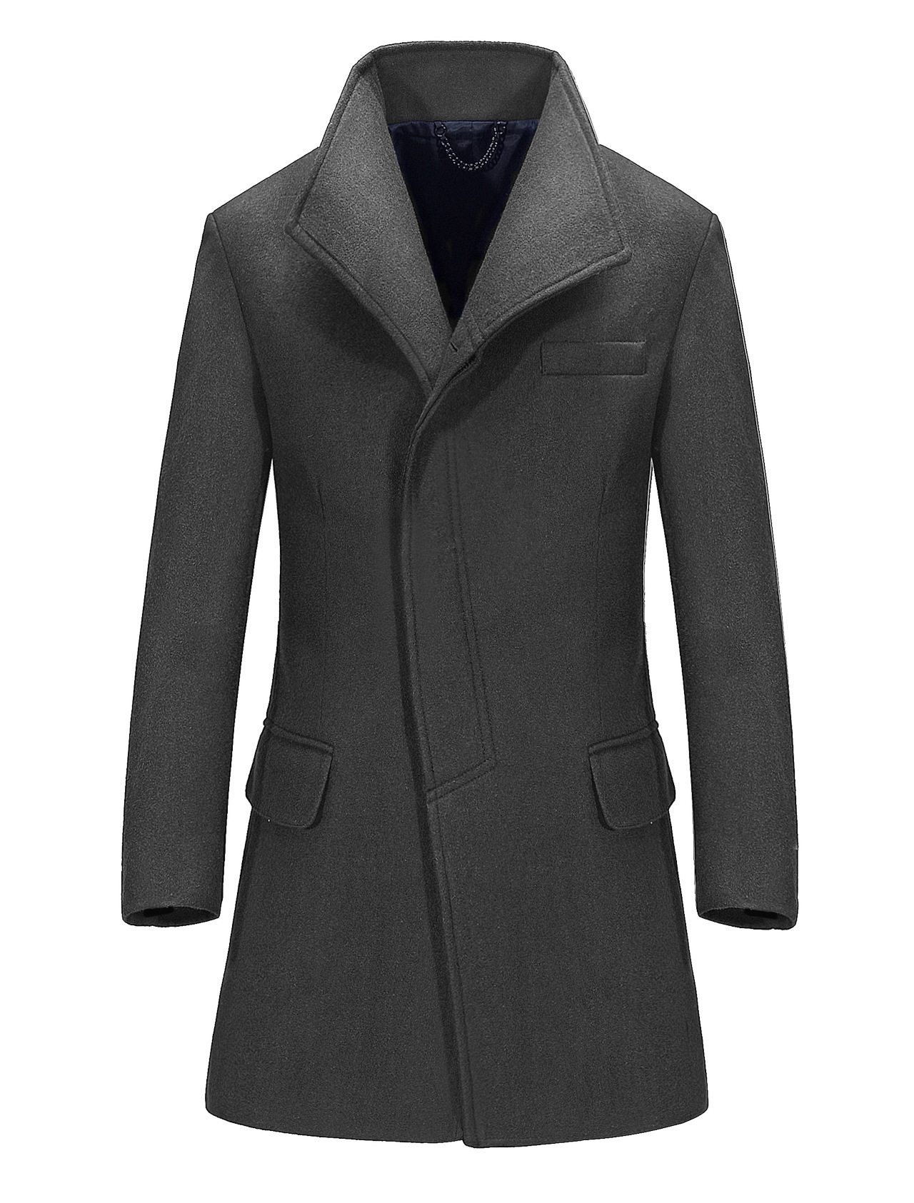 Men's Wool Overcoat - Image 4