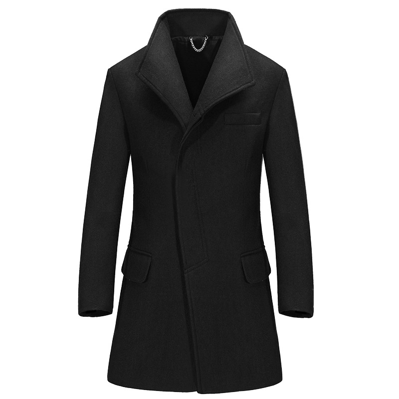 Men's Wool Overcoat - Image 2