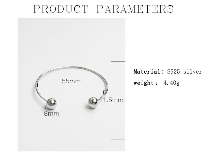 Silver Bracelet Image 1