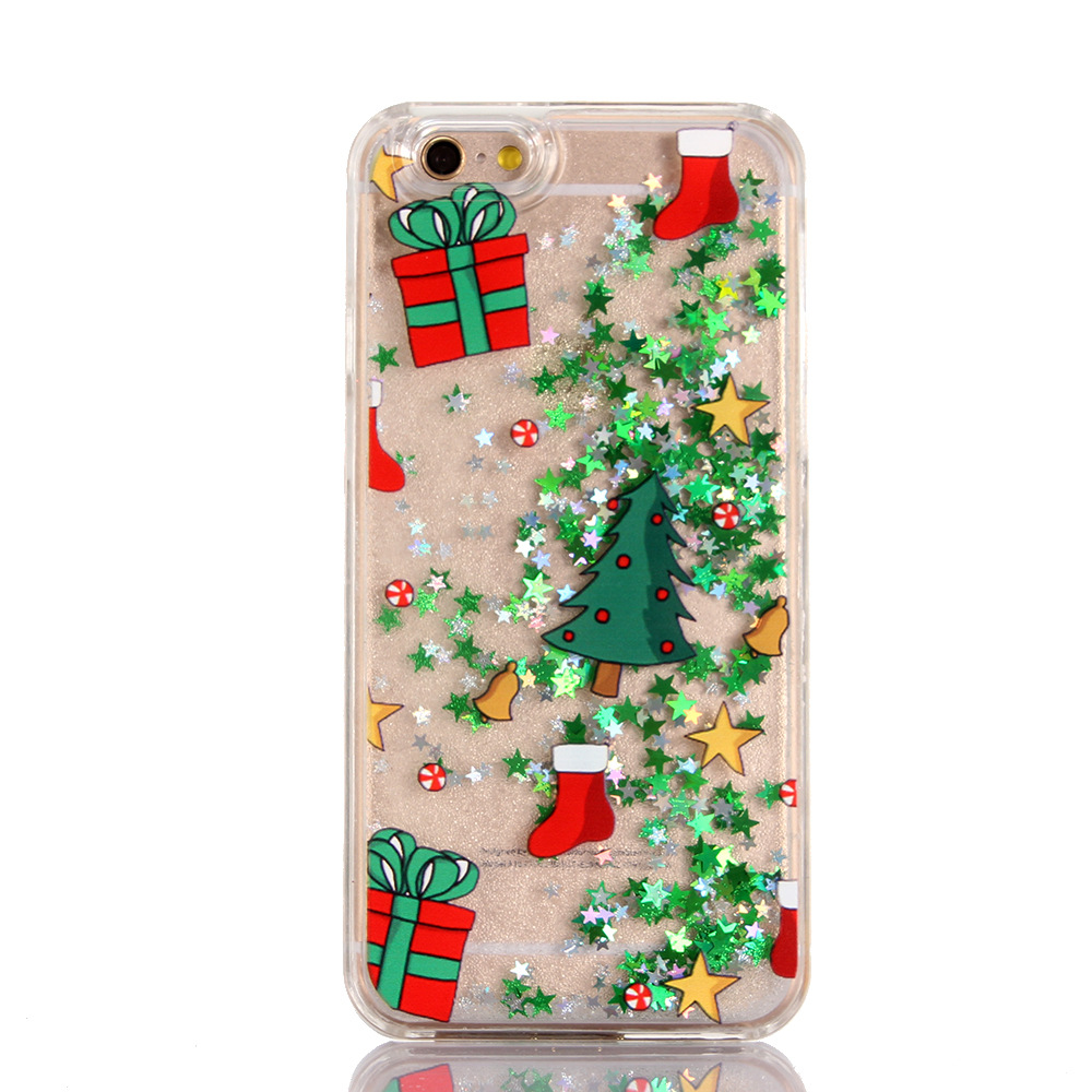 Christmas Quicksand Phone Case Image 2