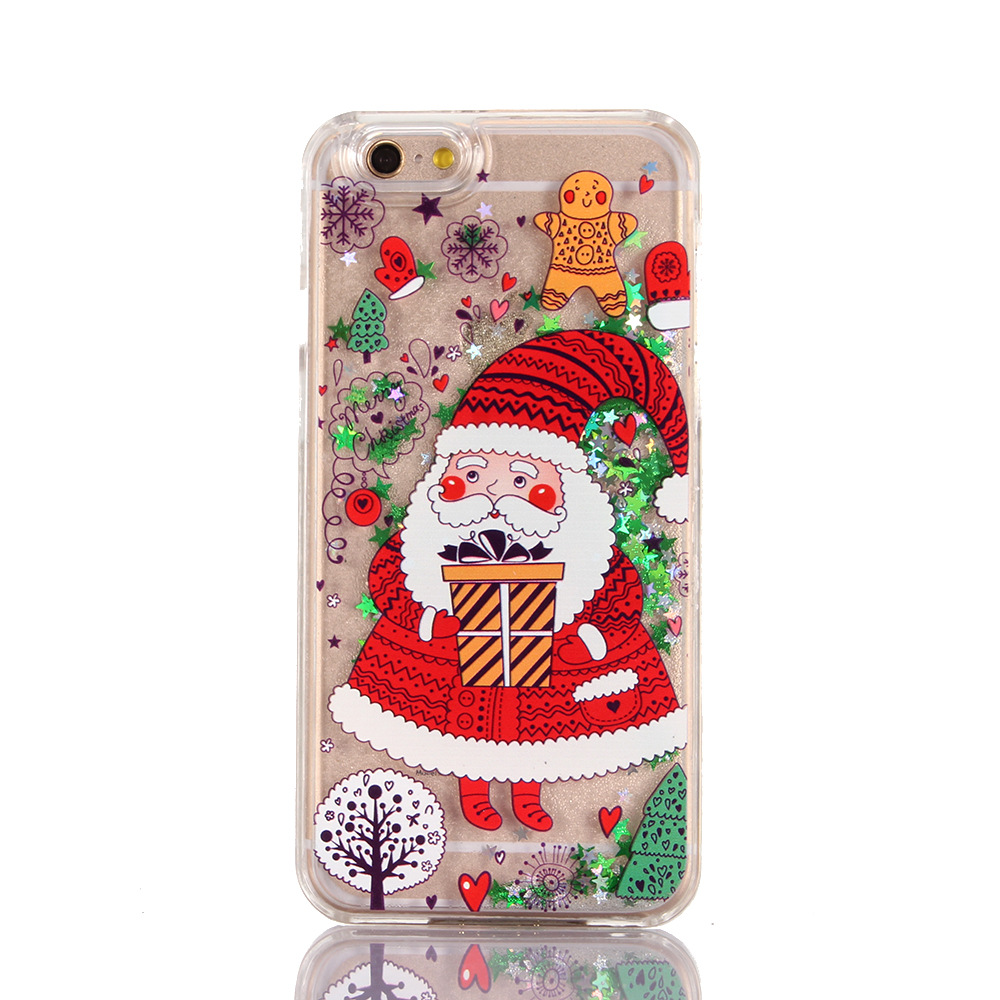 Christmas Quicksand Phone Case Image 4
