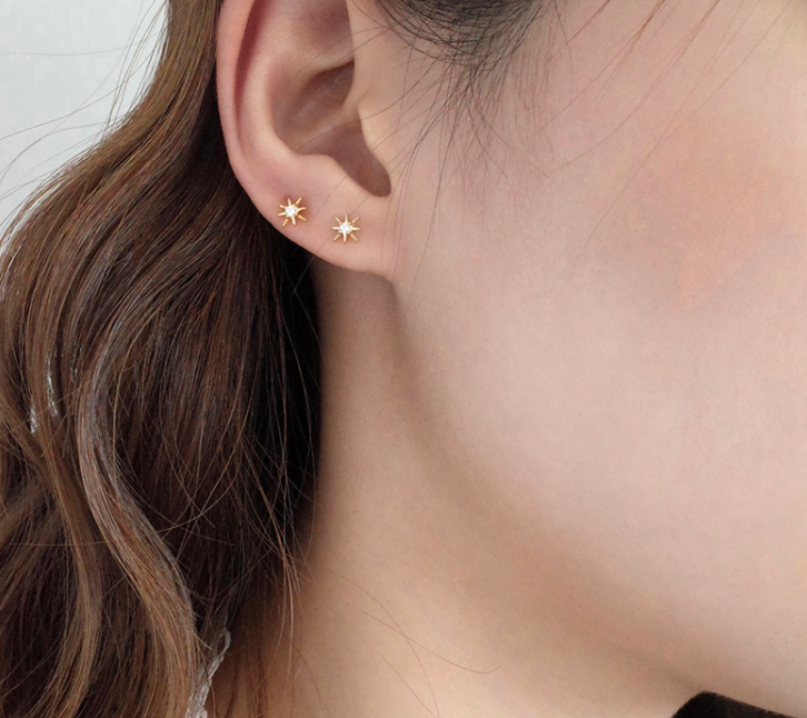 Stylish Star Earrings