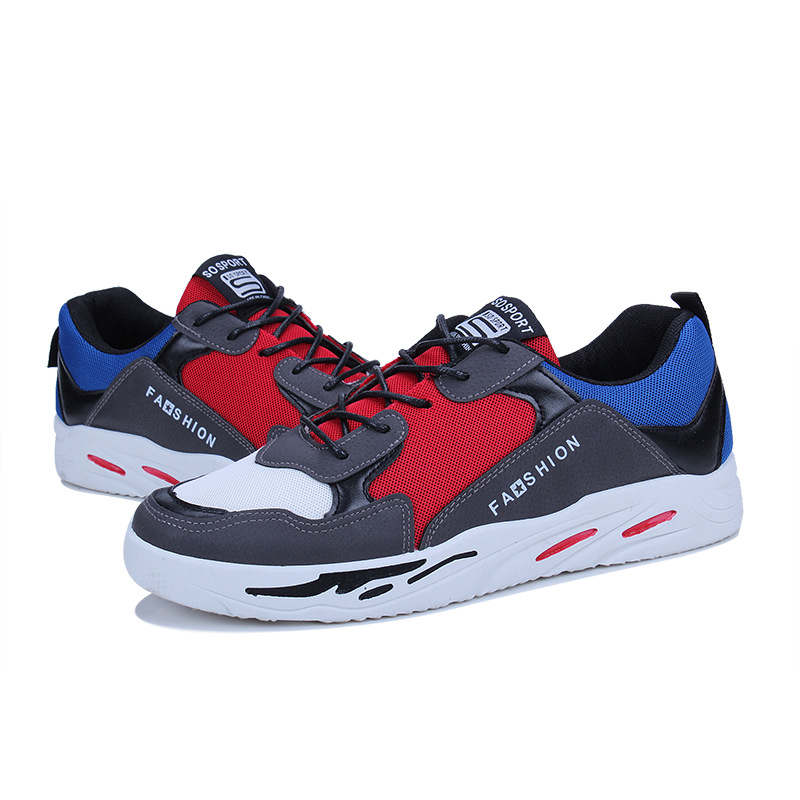 Breathable Mesh Sneakers - Black