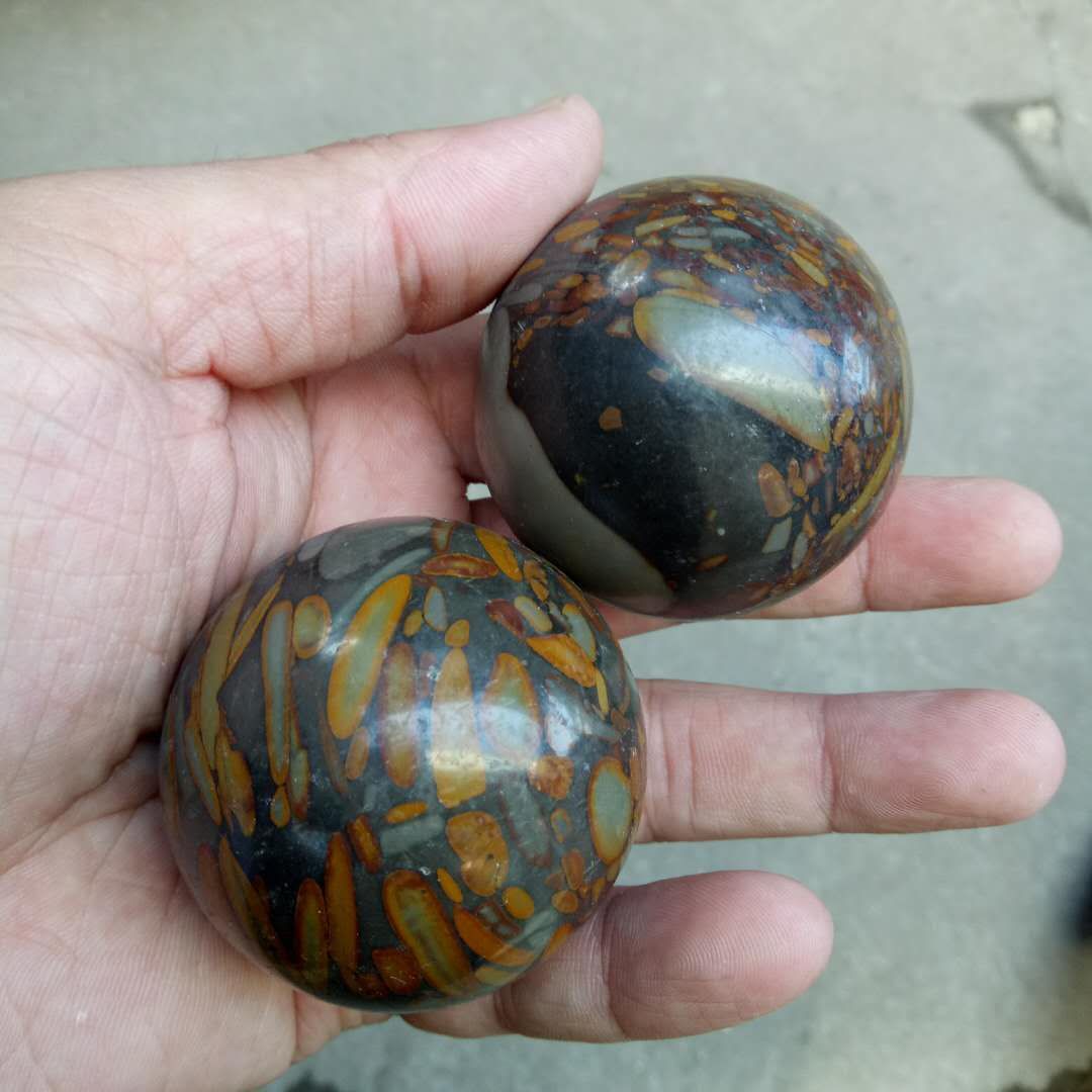 Five-Color Nuwa Stone Fitness Massage Handball 3