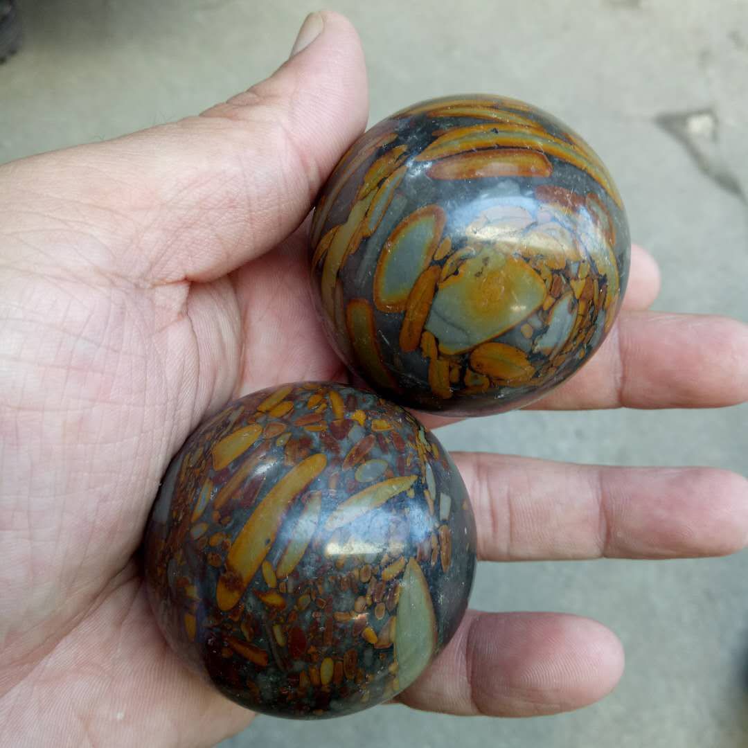 Five-Color Nuwa Stone Fitness Massage Handball 4