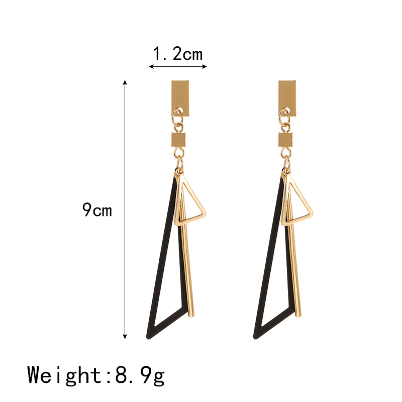 Asymmetrical Geometric Earrings