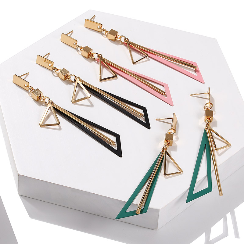 Geometric Design Earrings