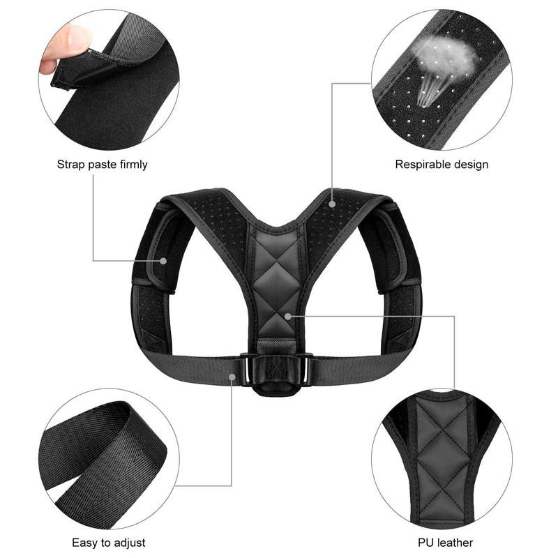 Posture Corrector Belt in Use