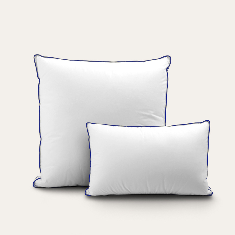 White Goose Down Cushion Image 1