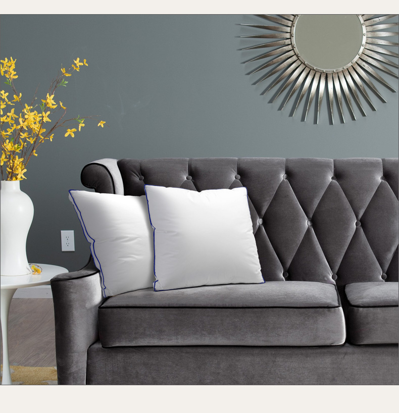 White Goose Down Cushion Image 3
