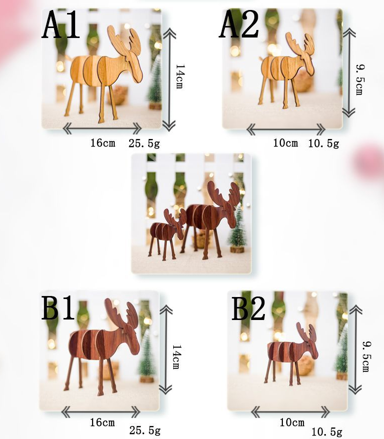 Wooden Christmas Decor