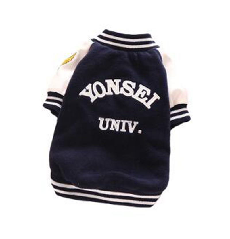 Navy blue pet sweatshirt