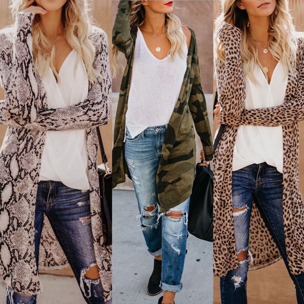 Long Cardigan Coat Image 3