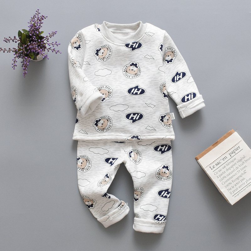 Children's Warm Clothing Set Image 1