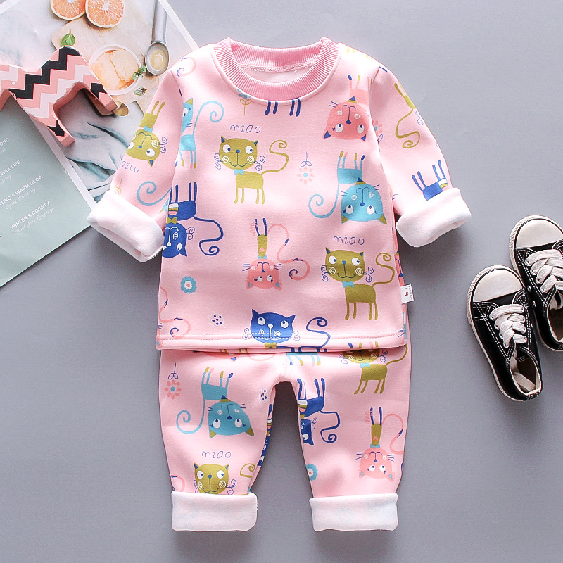 Children's Warm Clothing Set Image 3