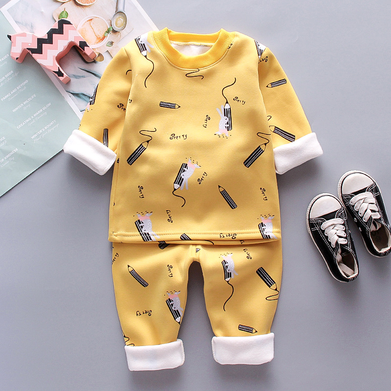 Children's Warm Clothing Set Image 4