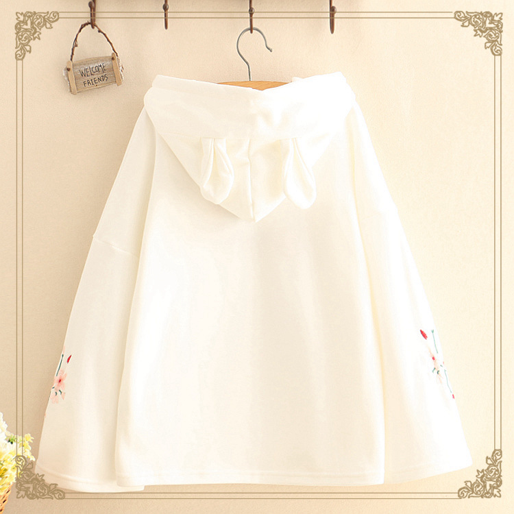 Flared Sleeve Sweatshirt Jacket